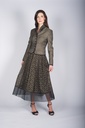 Sisi Jacke aus Retrobaumwolle gold