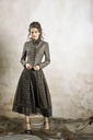 Sisi Jacke aus Retrobaumwolle gold