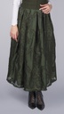 Rock aus Transparent-Jacquard in jagd