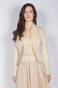 Jacke aus Retrobaumwolle haselnuss 3