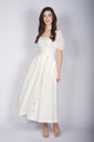 Kleid mit Puff-Ärmeln perle 3