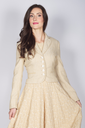 Kurze Revers-Jacke haselnuss 2
