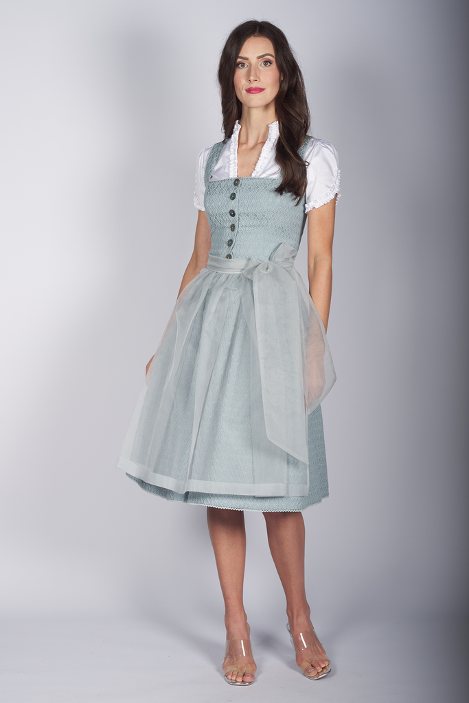 Midi-Dirndl aus Matelassé in quelle 2