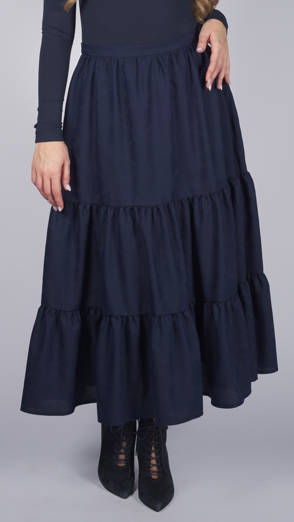 Modischer Rock in royal