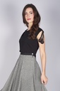 Shirt in schwarz