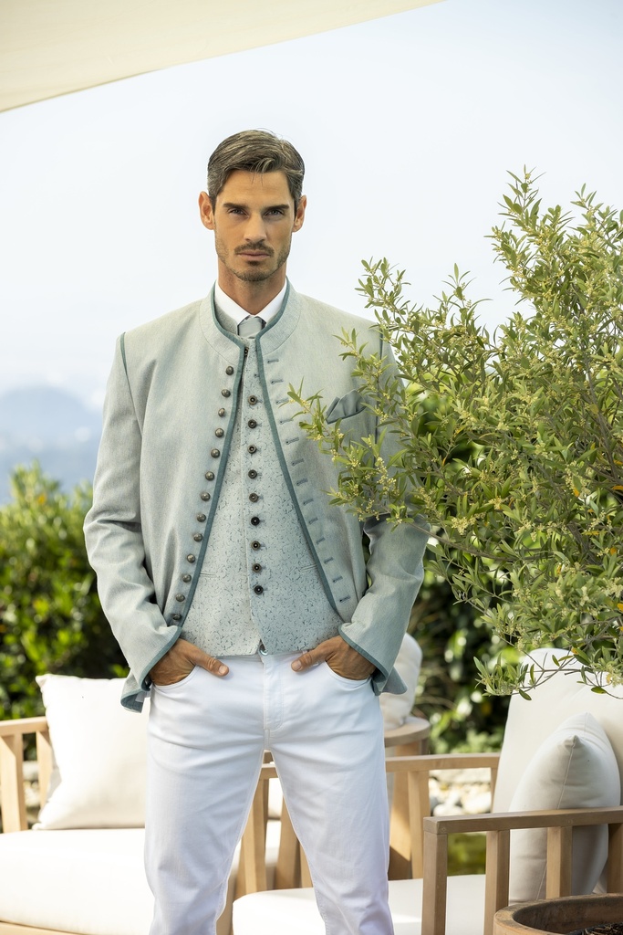 Vielknopfjacke in amalfi