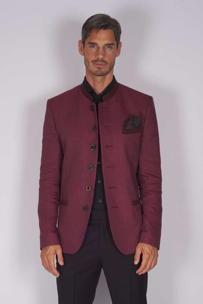 Schlichtes Sakko in beere