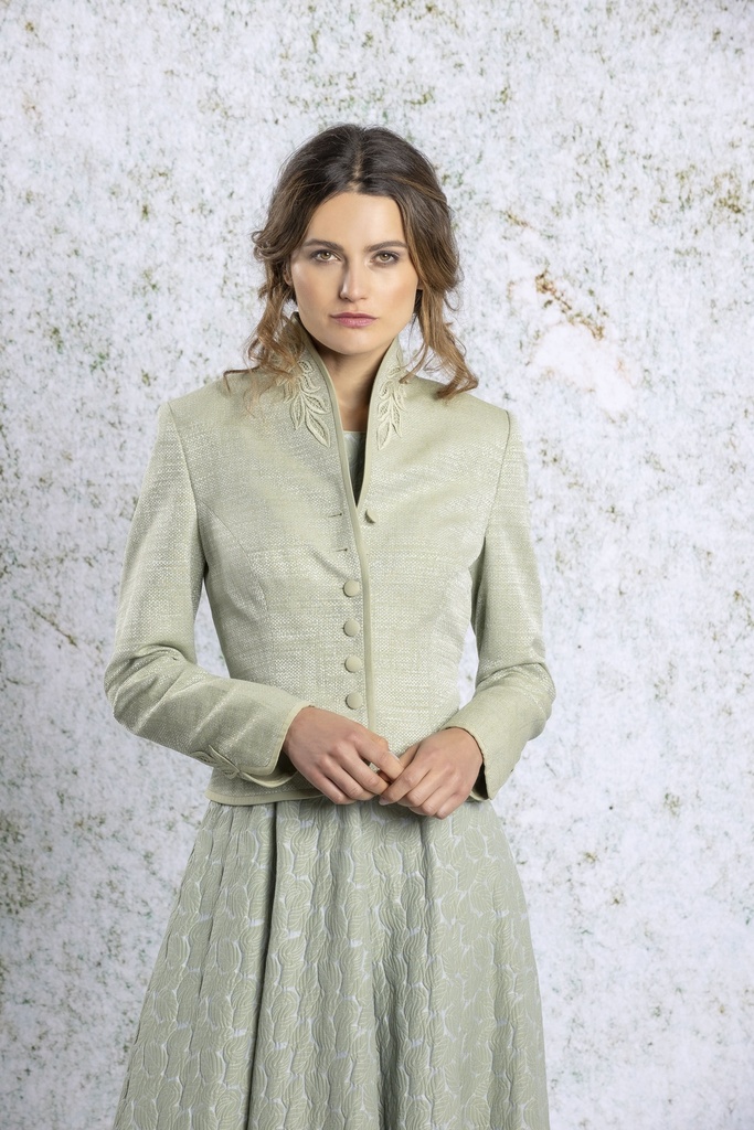 Jacke aus Retrobaumwolle linde