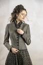Sisi Jacke aus Retrobaumwolle gold